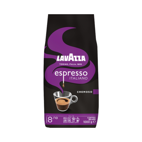 Lavazza Espresso Italiano Cremoso, Ganze Bohne, 1kg